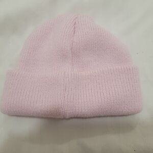 Soft Pink Kids Beanie Hat
